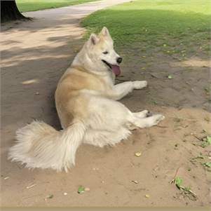 Rex the Siberian Husky & Husky Mix at Lost Paws Animal Rescue